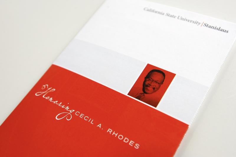 Honoring Cecil Rhodes — stewardship booklet cover